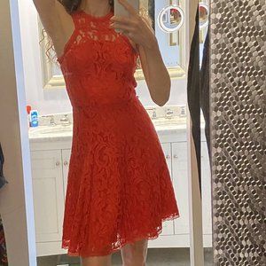 liu jo red dress